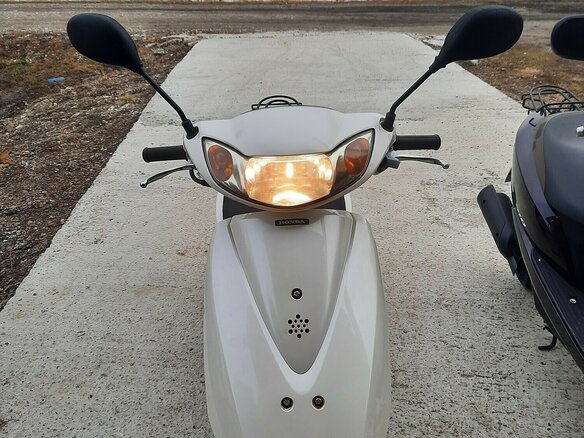 2017 Honda Dio, белый, 110000 рублей - вид 1