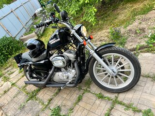 2007 Harley-Davidson Sportster 883, чёрный, 520000 рублей, вид 3
