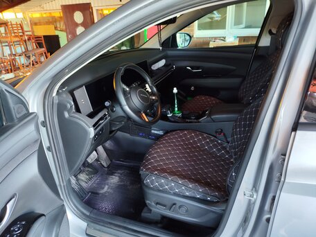 2024 Hyundai Tucson IV Рестайлинг, серый, 3450000 рублей, вид 5