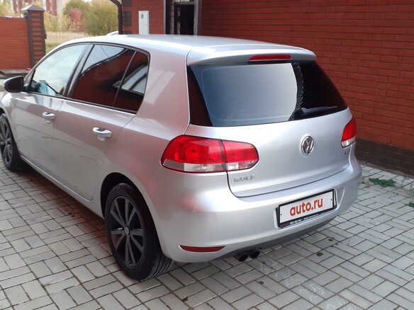 2011 Volkswagen Golf VI, серебристый - вид 5