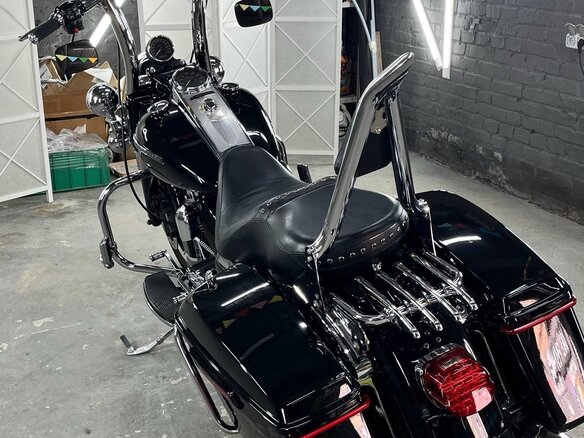 2014 Harley-Davidson Road King, чёрный, 1350000 рублей - вид 2