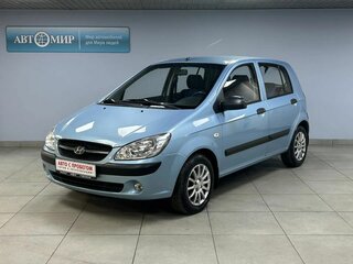 2009 Hyundai Getz I Рестайлинг, голубой, 650000 рублей, вид 1