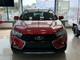 2021 Lada (ВАЗ) Vesta SW Cross I, красный, 1150000 рублей, вид 2