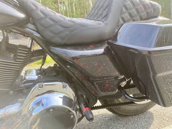 2008 Harley-Davidson Road King, чёрный, 849000 рублей - вид 11