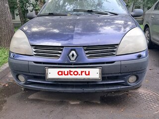 2004 Renault Symbol I Рестайлинг, синий, 160000 рублей, вид 1