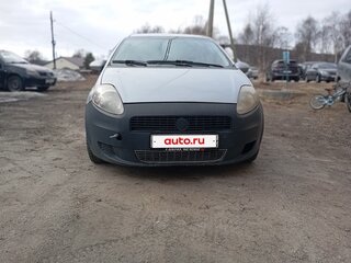 2008 Fiat Punto III Grande Punto, серебристый, 390000 рублей, вид 3