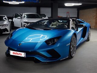 2018 Lamborghini Aventador I Рестайлинг, голубой, 33500000 рублей, вид 1
