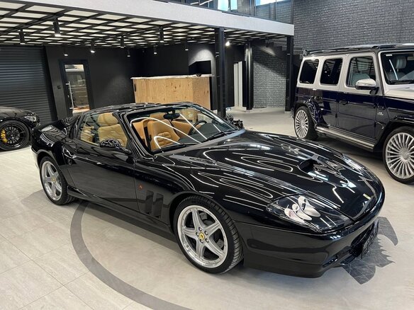 2005 Ferrari 575M Superamerica, чёрный - вид 2