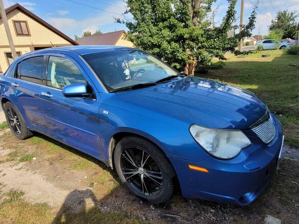 2007 Chrysler Sebring III, синий, 440000 рублей
