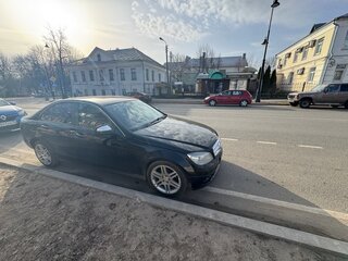 2008 Mercedes-Benz C-Класс 180 Kompressor III (W204), чёрный, 799999 рублей, вид 3