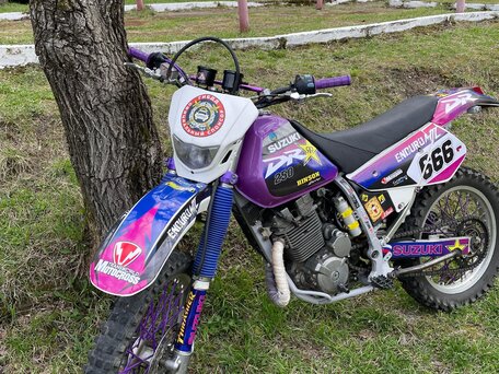 1996 Suzuki DR 250, жёлтый, 220000 рублей, вид 3