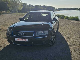 2003 Audi A8 II (D3), чёрный, 925000 рублей, вид 2
