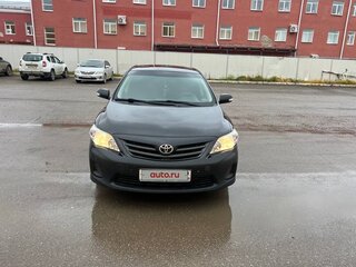2011 Toyota Corolla X (E140, E150) Рестайлинг, чёрный, 1050000 рублей, вид 2