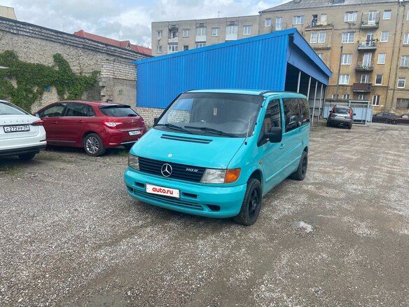 1998 Mercedes-Benz Vito 110 CDI L1 I (W638), голубой, 600000 рублей - вид 7