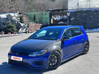 2018 Volkswagen Golf R VII Рестайлинг, синий, 3990000 рублей, вид 1