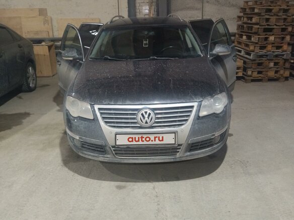 2010 Volkswagen Passat B6, чёрный, 1100000 рублей - вид 1