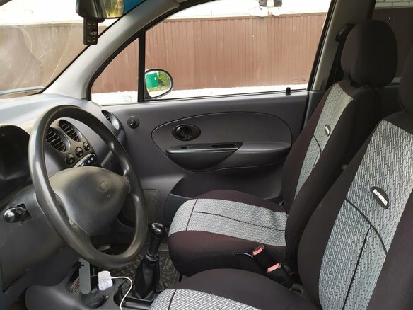 2010 Daewoo Matiz I Рестайлинг, серебристый - вид 4