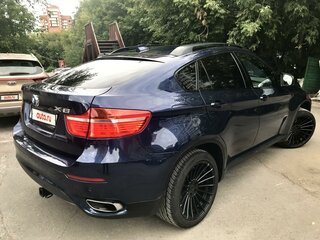 2008 BMW X6 35i 6-speed I (E71), синий, 2200000 рублей, вид 4