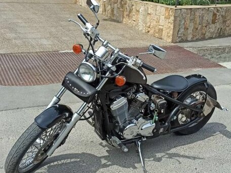 1994 Honda Steed 400, чёрный, 290000 рублей, вид 5