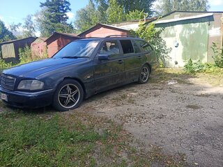 2000 Mercedes-Benz C-Класс 200 I (W202) Рестайлинг, синий, 210000 рублей, вид 2