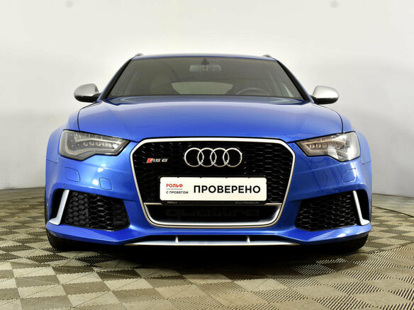 2014 Audi RS 6 III (C7), голубой - вид 20