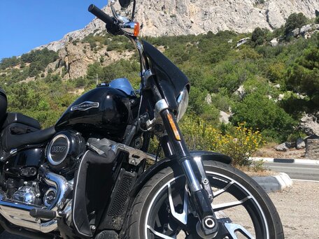 2019 Harley-Davidson Sport Glide, чёрный, 1750000 рублей, вид 4
