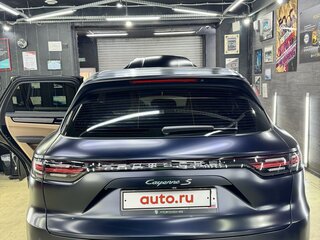 2018 Porsche Cayenne S III, синий, 7000000 рублей, вид 4