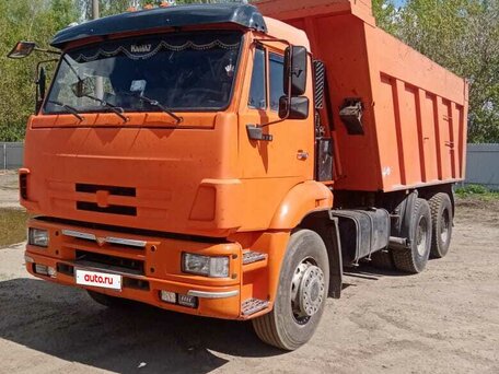 2011 КамАЗ 6520, оранжевый, 2700000 рублей, вид 1