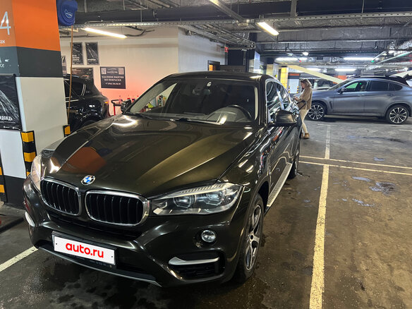2015 BMW X6 30d II (F16), коричневый, 3000000 рублей