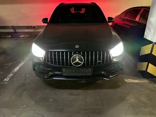2021 Mercedes-Benz GLC AMG 43 AMG I (X253) Рестайлинг, чёрный, 7500000 рублей, вид 3