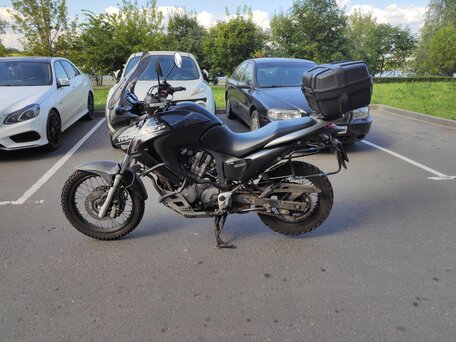 2012 Honda XL700V Transalp, чёрный, 680000 рублей, вид 2