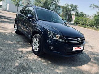 2013 Volkswagen Tiguan I Рестайлинг, синий, 1350000 рублей, вид 3