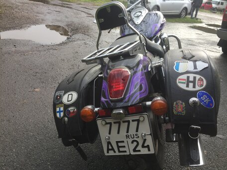 2004 Honda VTX 1300, чёрный, 1250000 рублей, вид 2