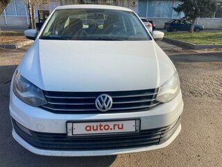 2015 Volkswagen Polo V Рестайлинг, белый, 1070000 рублей, вид 1