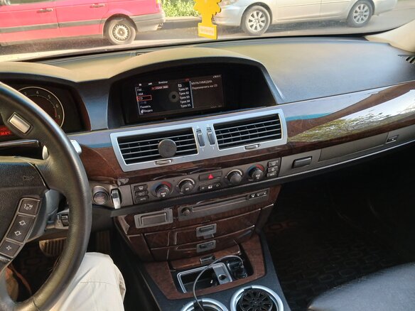 2003 BMW 7 серии Long 730Li IV (E65/E66), чёрный, 850000 рублей - вид 6