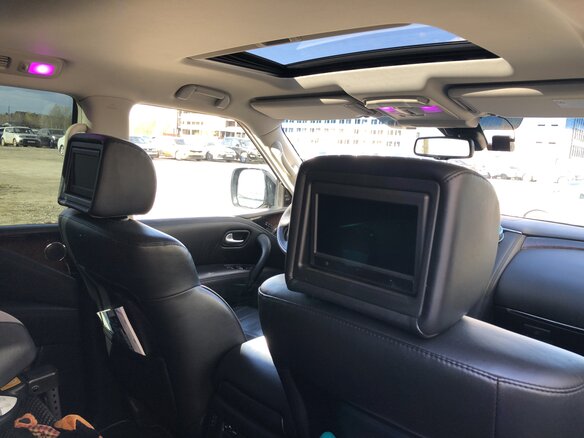 2013 Infiniti QX80 I, чёрный, 2250000 рублей - вид 13