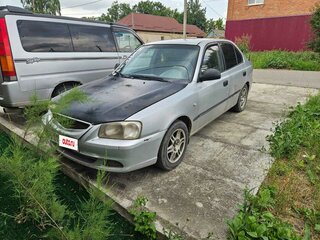2006 Hyundai Accent ТагАЗ II, серебристый, 250000 рублей, вид 1