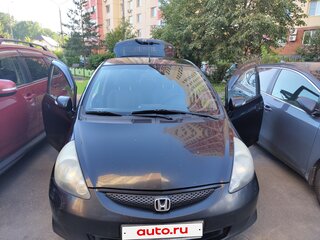 2006 Honda Jazz I Рестайлинг, чёрный, 670000 рублей, вид 1