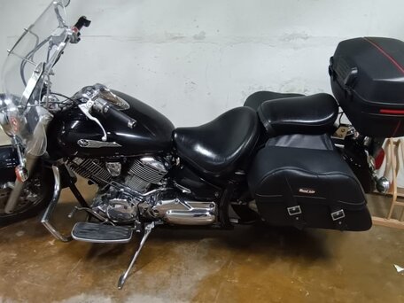 2007 Yamaha XVS1100, чёрный, 620000 рублей, вид 2