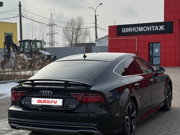 2016 Audi A7 I (4G) Рестайлинг, чёрный - вид 9