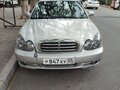 2007 Hyundai Sonata ТагАЗ IV (EF) Рестайлинг, серебристый