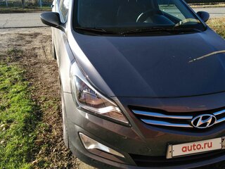 2016 Hyundai Solaris I Рестайлинг, коричневый, 1100000 рублей, вид 1