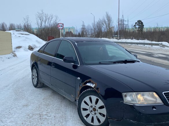 1999 Audi A6 II (C5), синий, 290000 рублей - вид 6