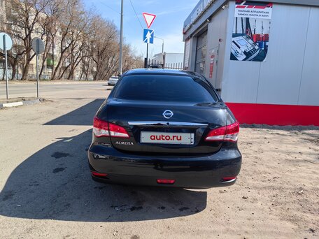 2014 Nissan Almera III (G15), чёрный, 630000 рублей, вид 4
