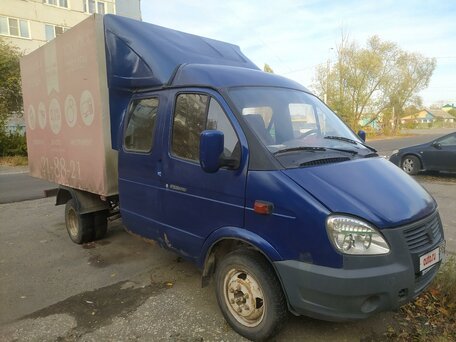 2009 ГАЗ ГАЗель (33023/330273) Фермер, синий, 500000 рублей, вид 3