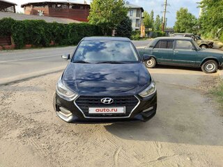 2018 Hyundai Solaris II, чёрный, 1500000 рублей, вид 3