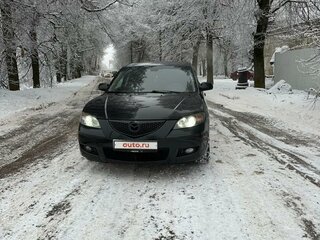 2006 Mazda 3 I (BK) Рестайлинг, чёрный, 520000 рублей, вид 1