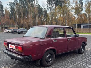 2002 Lada (ВАЗ) 2107, красный, 125000 рублей, вид 5