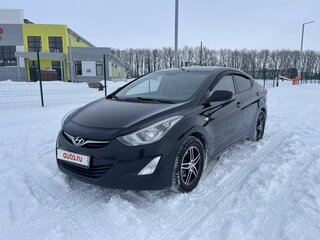2014 Hyundai Elantra V (MD) Рестайлинг, чёрный, 1200000 рублей, вид 1