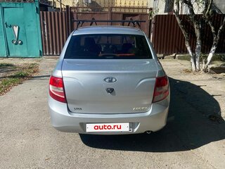 2012 Lada (ВАЗ) Granta I, серебристый, 385000 рублей, вид 5